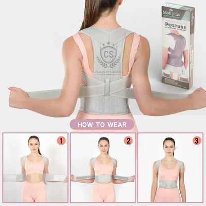 Adjustable Posture Back Belt, Posture Corrector Belt For Men And Women, Back Support And Shoulder Belt