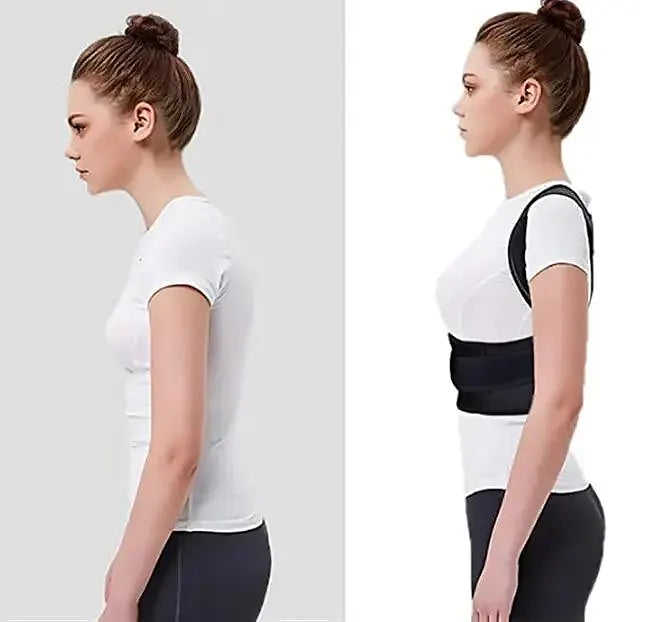 Adjustable Posture Back Belt, Posture Corrector Belt For Men And Women, Back Support And Shoulder Belt