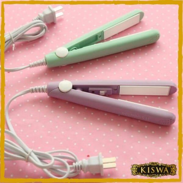 Mini Portable Hair Straightener Flat Iron For Quick Hair Straightening