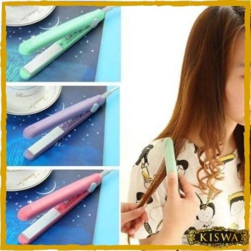 Mini Portable Hair Straightener Flat Iron For Quick Hair Straightening