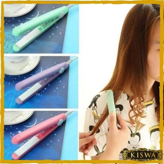 Mini Portable Hair Straightener Flat Iron For Quick Hair Straightening