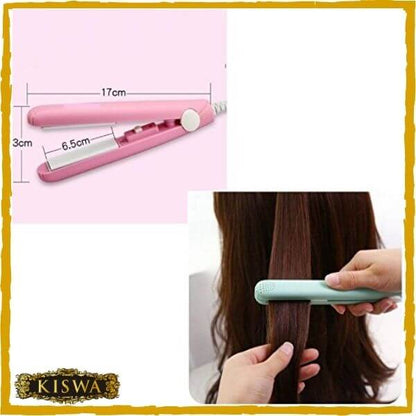 Mini Portable Hair Straightener Flat Iron For Quick Hair Straightening